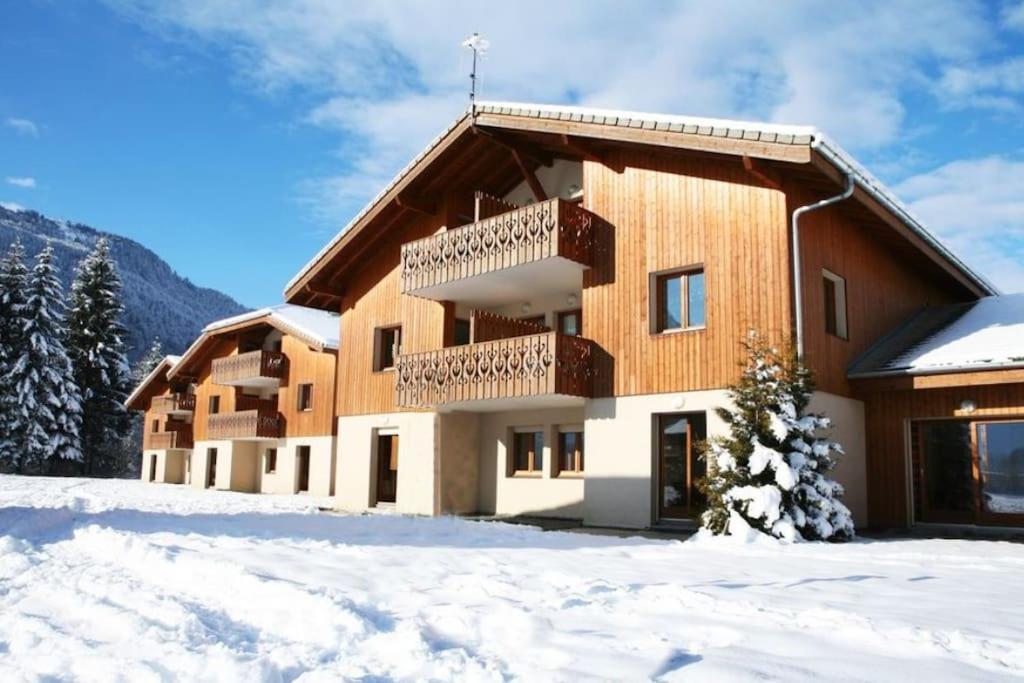 Appartement Rez-De-Chaussee, Cosy T3 4 A 6 Pers Avec Piscines Interieure & Exterieure A Samoens En Haute-Savoie Экстерьер фото