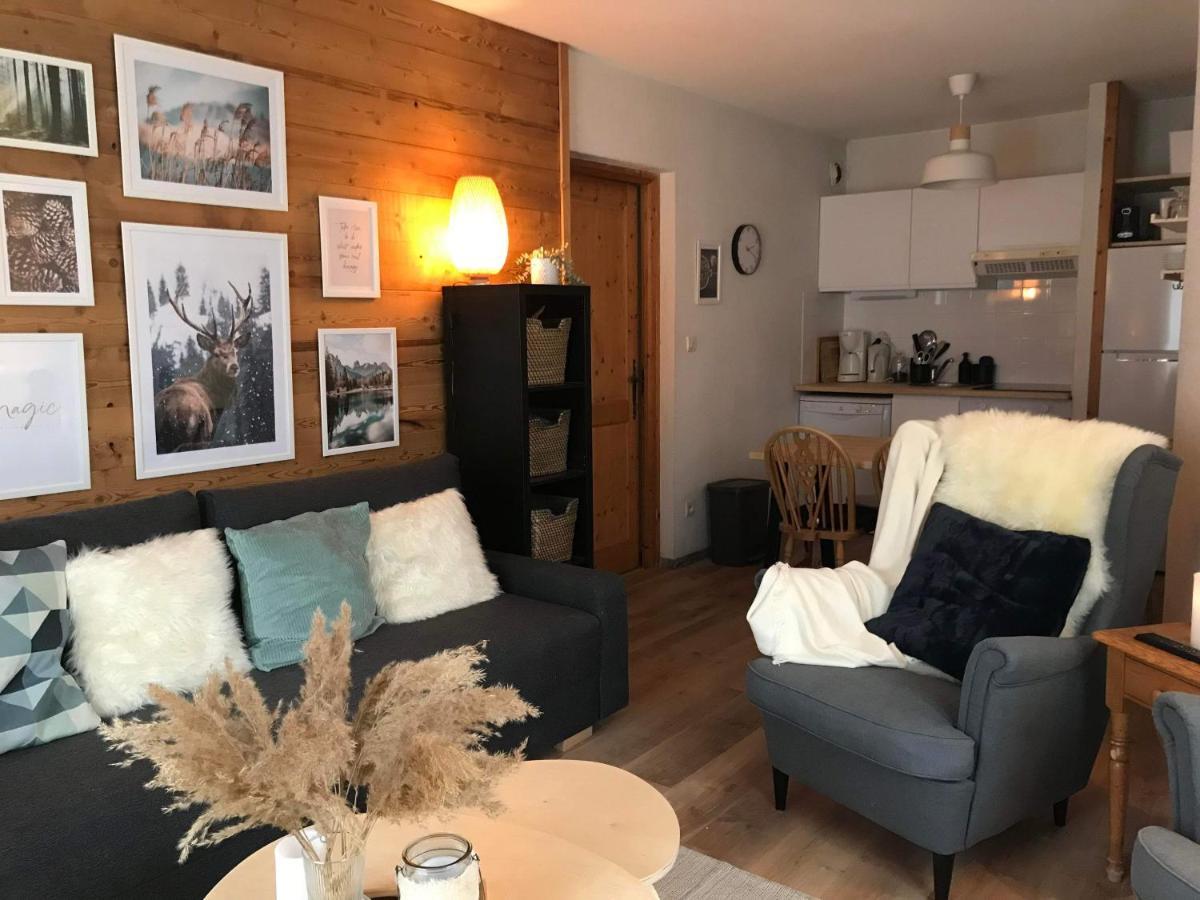 Appartement Rez-De-Chaussee, Cosy T3 4 A 6 Pers Avec Piscines Interieure & Exterieure A Samoens En Haute-Savoie Экстерьер фото